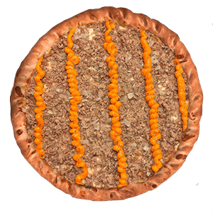 Atum com cheddar